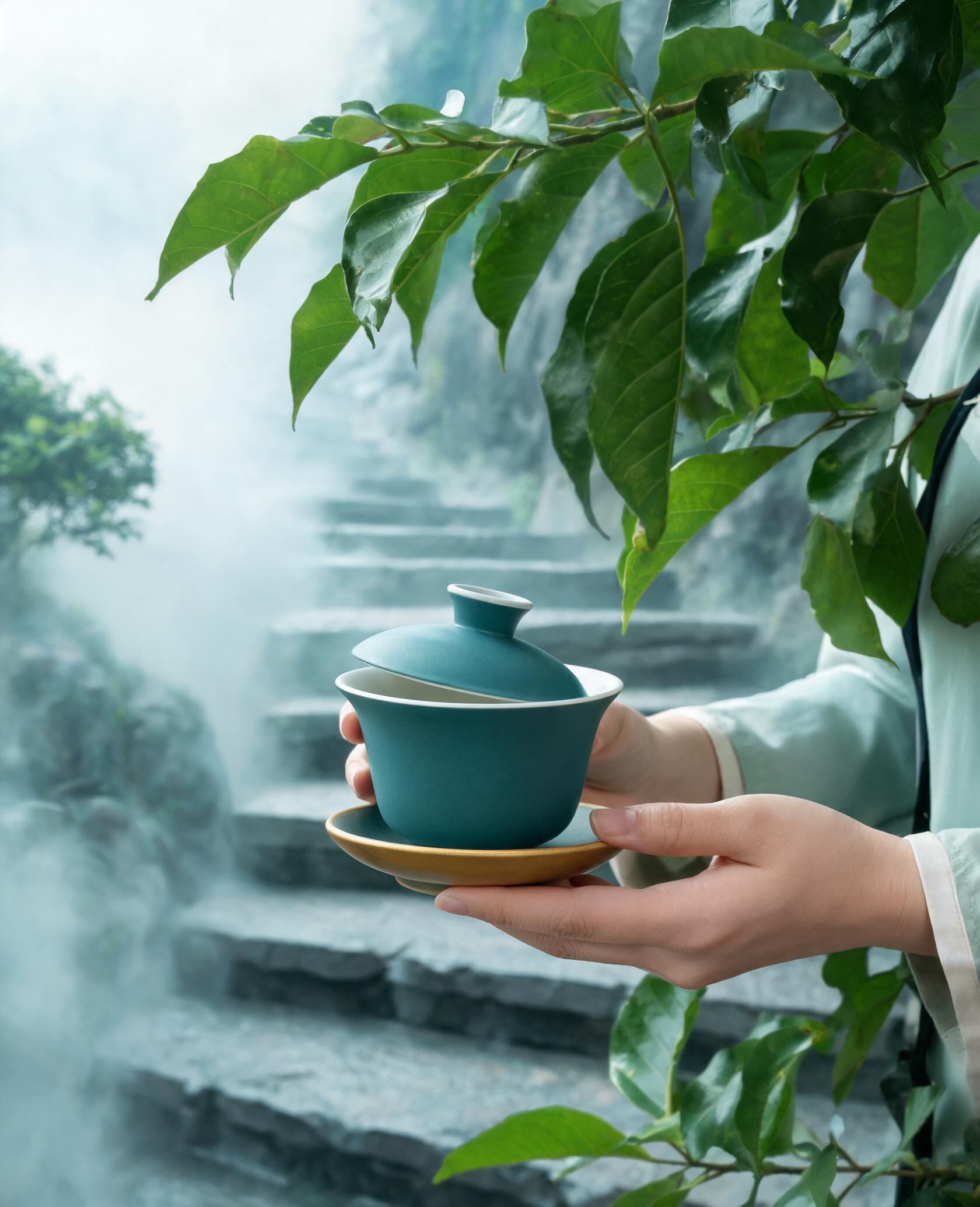 奉茶师程雨阶:蜀派盖碗泡茶传承人,专注三才盖碗泡法十八年,山城茶道代表人物