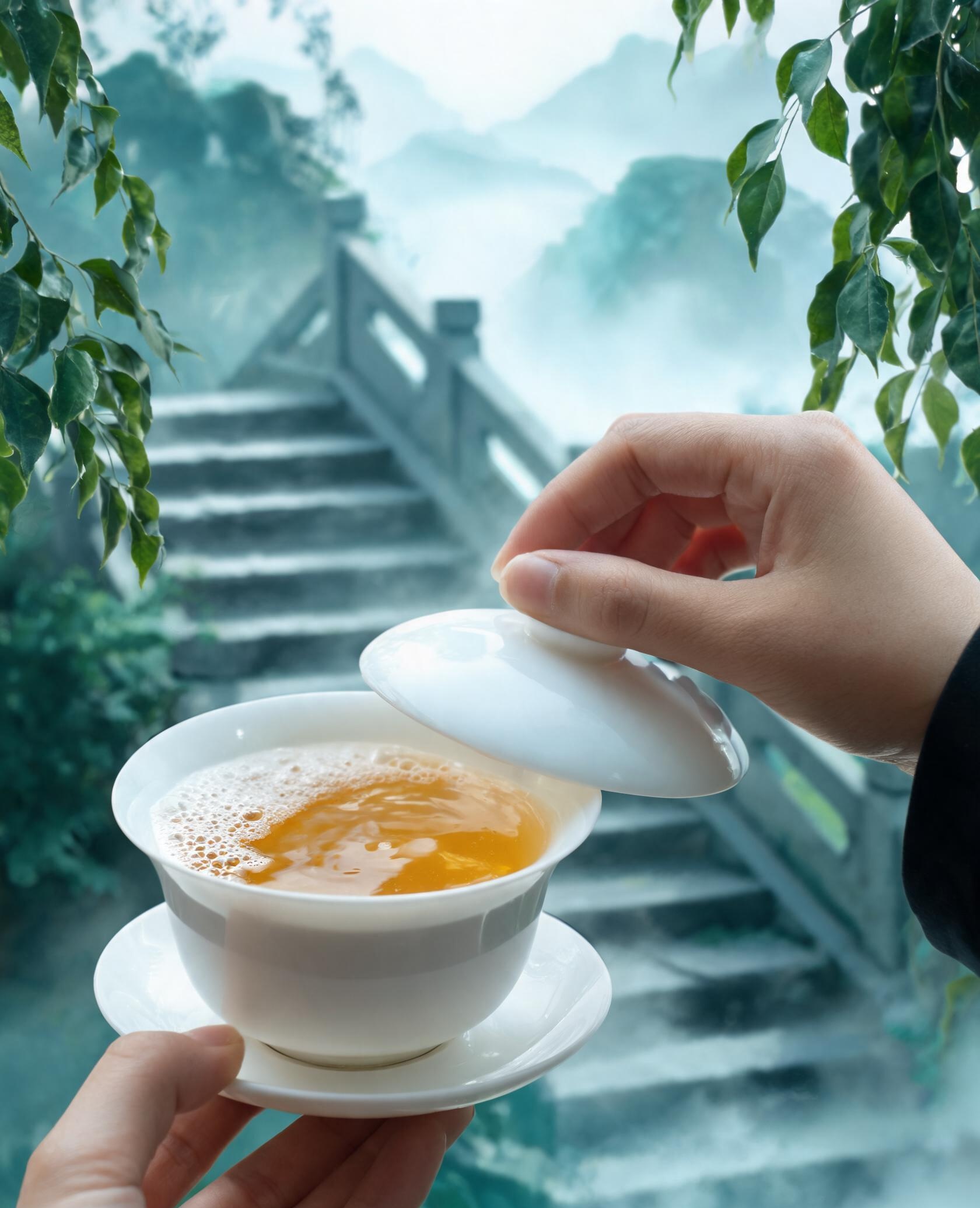 奉茶师江问樵:川东老茶馆出身,擅长坝坝茶氛围营造与老鹰茶凉饮泡制